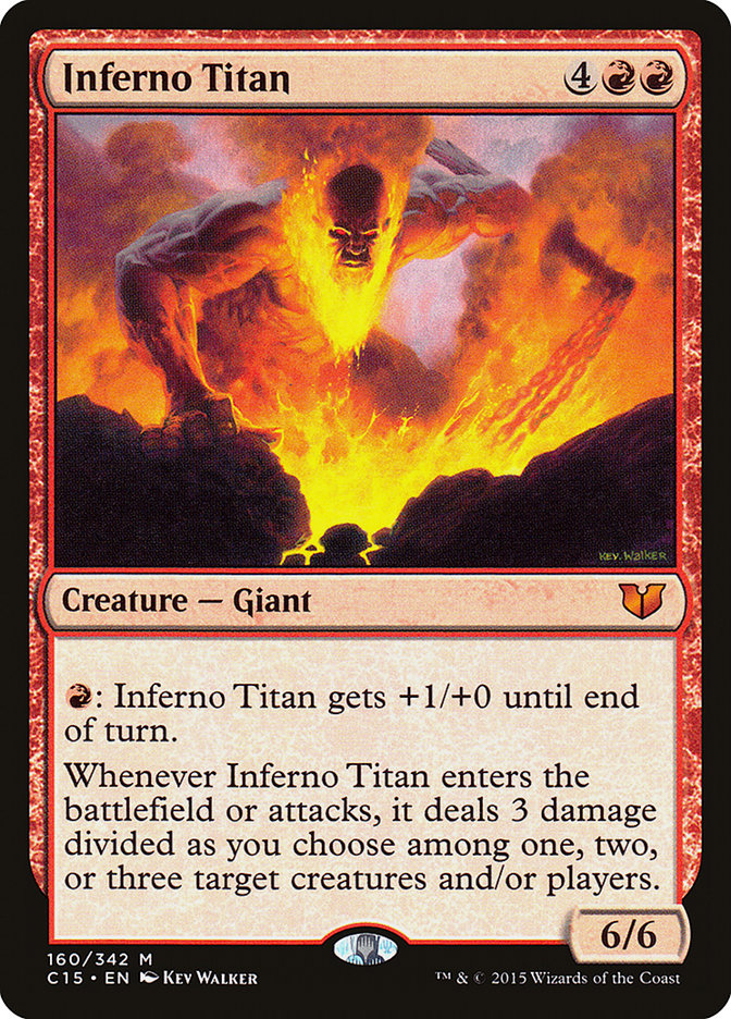 Inferno Titan [Commander 2015] | Tables and Towers