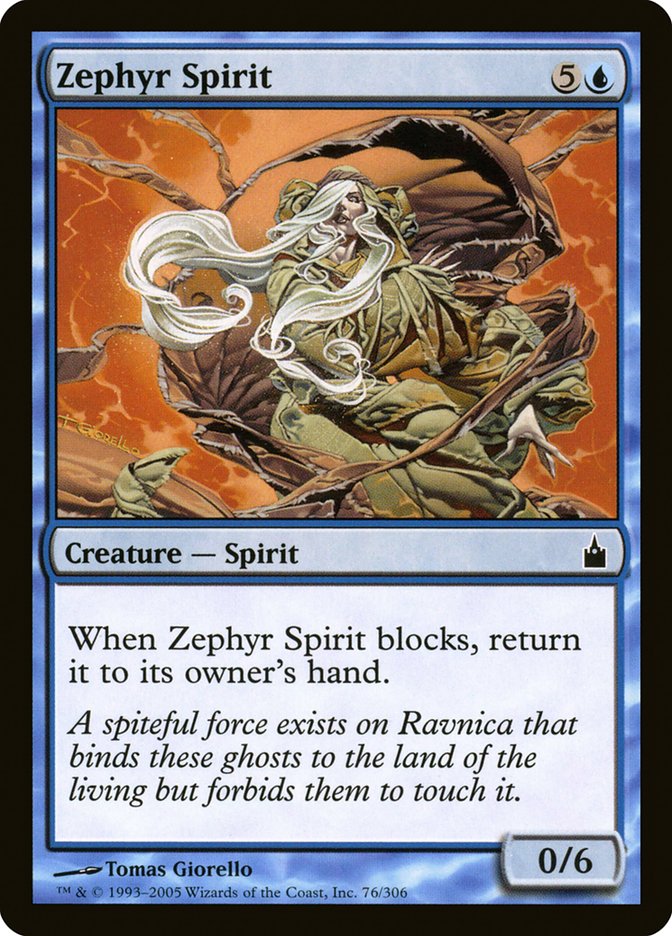 Zephyr Spirit [Ravnica: City of Guilds] | Tables and Towers