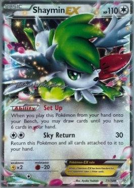 Shaymin EX (77/108) (Punches 'n' Bites - Patrick Martinez) [World Championships 2015] | Tables and Towers