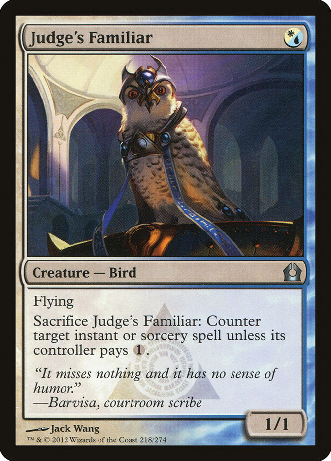 Judge's Familiar [Return to Ravnica] | Tables and Towers