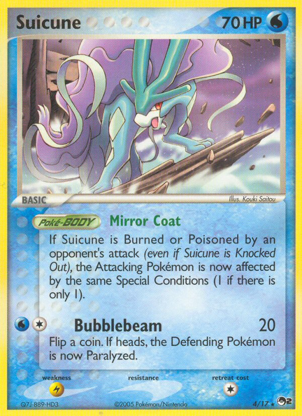 Suicune (4/17) [POP Series 2] | Tables and Towers