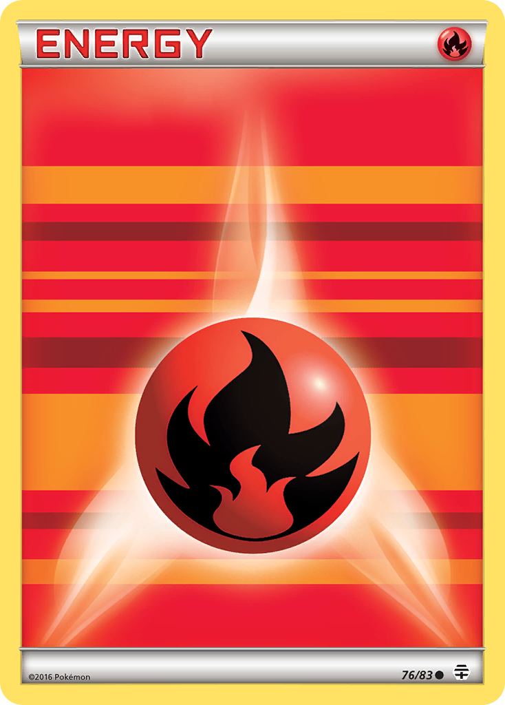 Fire Energy (76/83) [XY: Generations] | Tables and Towers