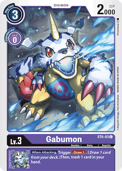 Gabumon [ST6-03] [Starter Deck: Venomous Violet] | Tables and Towers