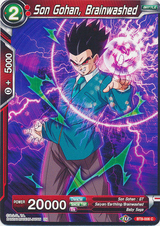 Son Gohan, Brainwashed (BT8-006) [Malicious Machinations] | Tables and Towers