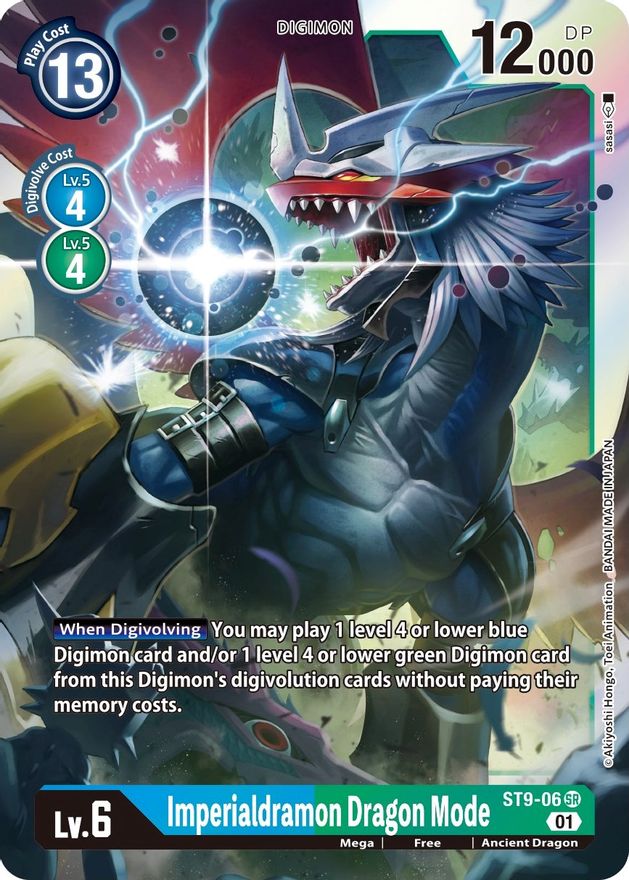 Imperialdramon Dragon Mode [ST9-06] [Starter Deck: Ultimate Ancient Dragon] | Tables and Towers