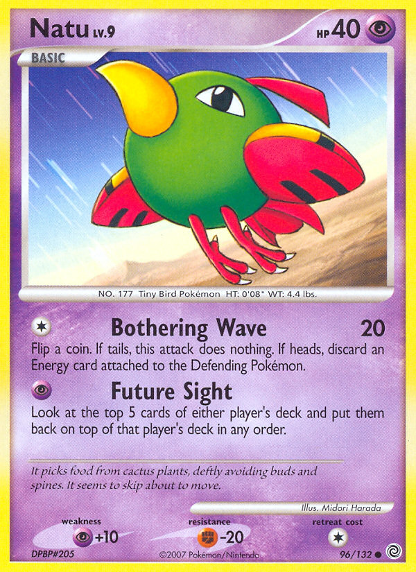 Natu (96/132) [Diamond & Pearl: Secret Wonders] | Tables and Towers