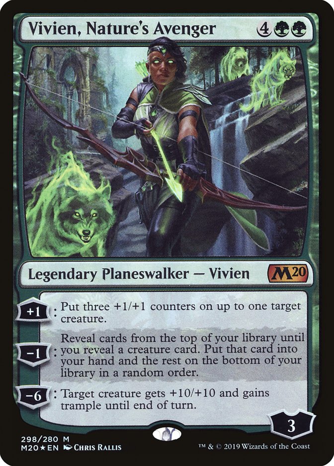 Vivien, Nature's Avenger [Core Set 2020] | Tables and Towers