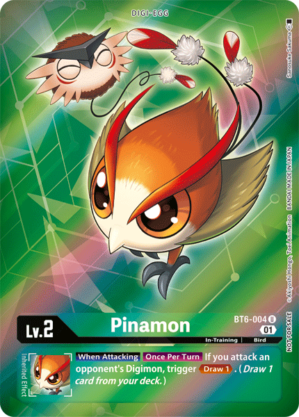 Pinamon [BT6-004] (Alternative Art - Box Topper) [Double Diamond] | Tables and Towers