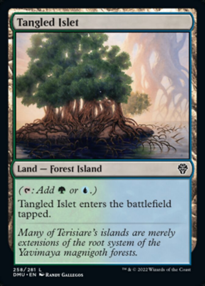 Tangled Islet [Dominaria United] | Tables and Towers