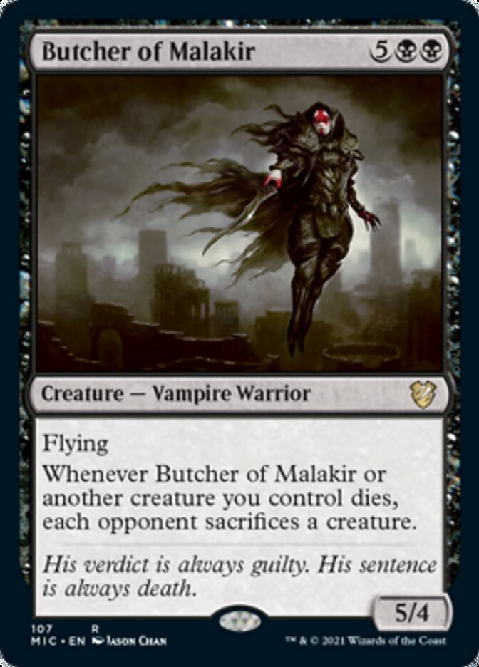 Butcher of Malakir [Innistrad: Midnight Hunt Commander] | Tables and Towers