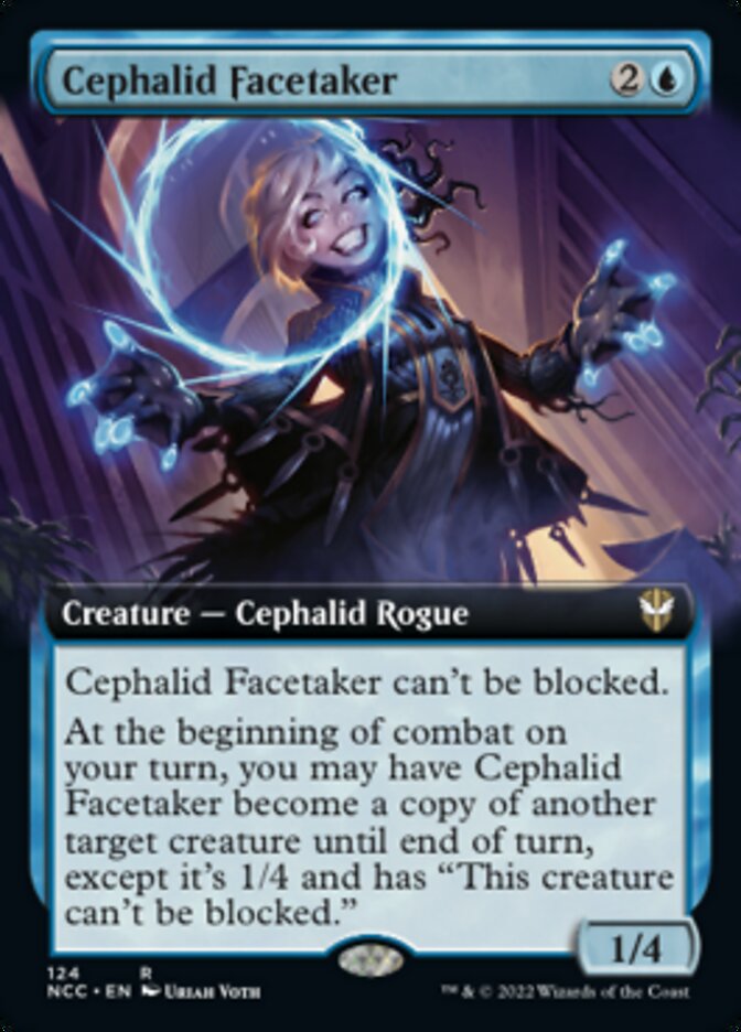 Cephalid Facetaker (Extended Art) [Streets of New Capenna Commander] | Tables and Towers