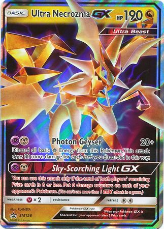 Ultra Necrozma GX (SM126) (Jumbo Card) [Sun & Moon: Black Star Promos] | Tables and Towers