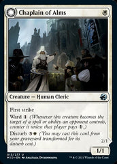 Chaplain of Alms // Chapel Shieldgeist [Innistrad: Midnight Hunt] | Tables and Towers