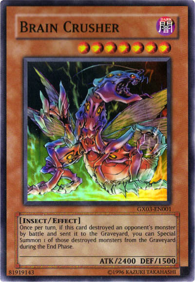 Brain Crusher [GX03-EN001] Super Rare | Tables and Towers