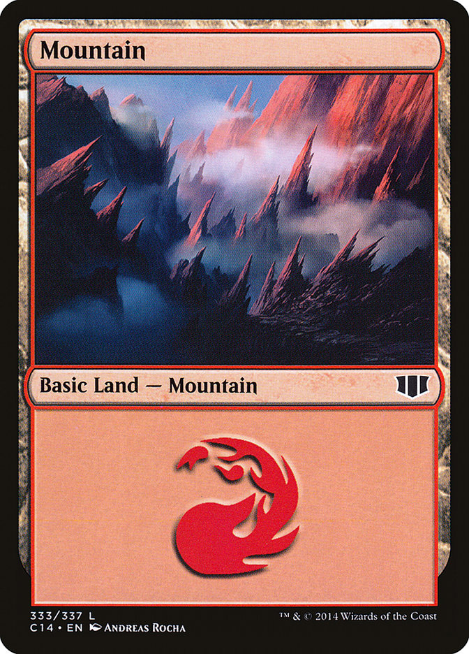 Mountain (333) [Commander 2014] | Tables and Towers