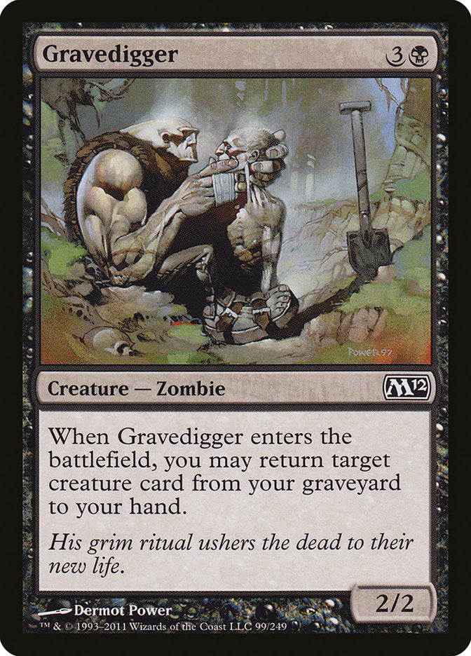 Gravedigger [Magic 2012] | Tables and Towers