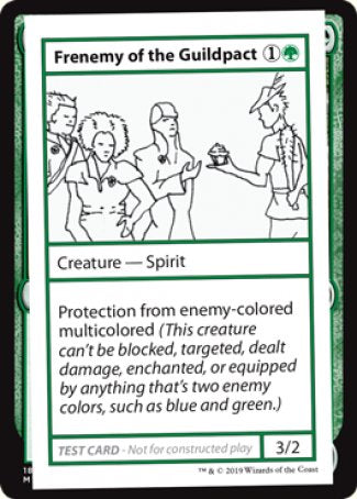 Frenemy of the Guildpact (2021 Edition) [Mystery Booster Playtest Cards] | Tables and Towers