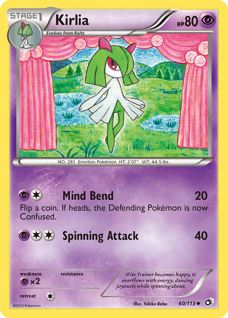 Kirlia (60/113) [Black & White: Legendary Treasures] | Tables and Towers