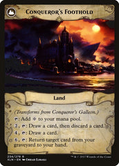 Conqueror's Galleon // Conqueror's Foothold [Ixalan] | Tables and Towers