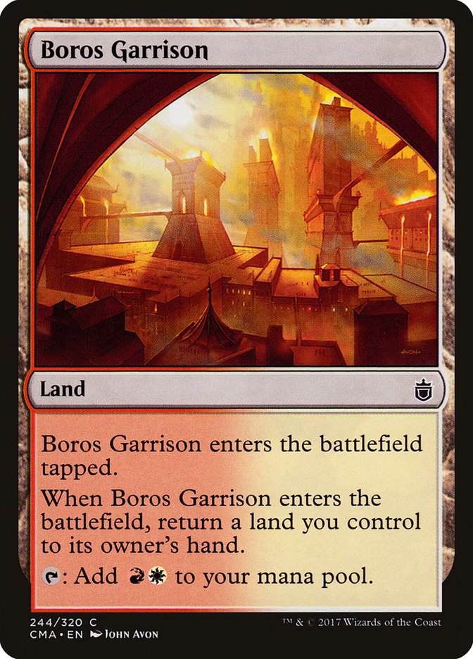 Boros Garrison [Commander Anthology] | Tables and Towers