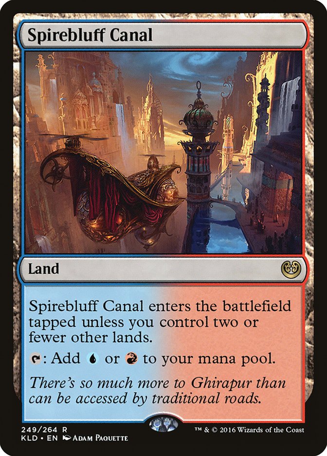 Spirebluff Canal [Kaladesh] | Tables and Towers