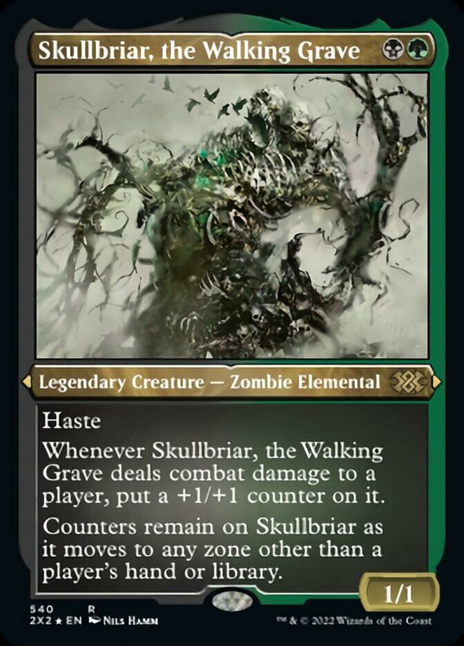 Skullbriar, the Walking Grave (Foil Etched) [Double Masters 2022] | Tables and Towers