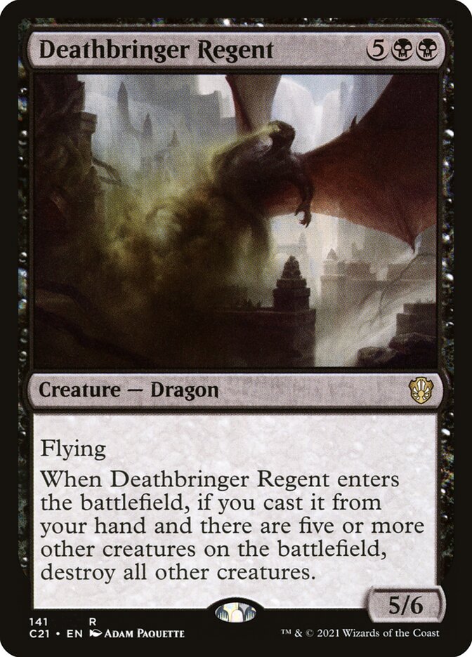 Deathbringer Regent [Commander 2021] | Tables and Towers