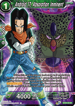 Android 17, Absorption Imminent (EX20-03) [Ultimate Deck 2022] | Tables and Towers