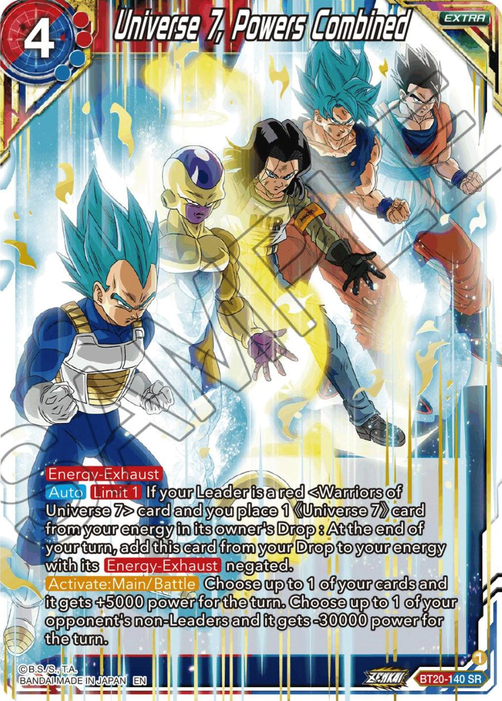 Universe 7, Powers Combined (BT20-140) [Power Absorbed] | Tables and Towers