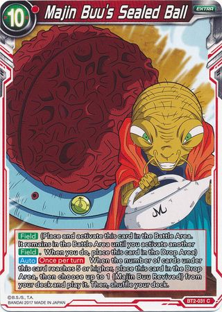 Majin Buu's Sealed Ball (BT2-031) [Union Force] | Tables and Towers