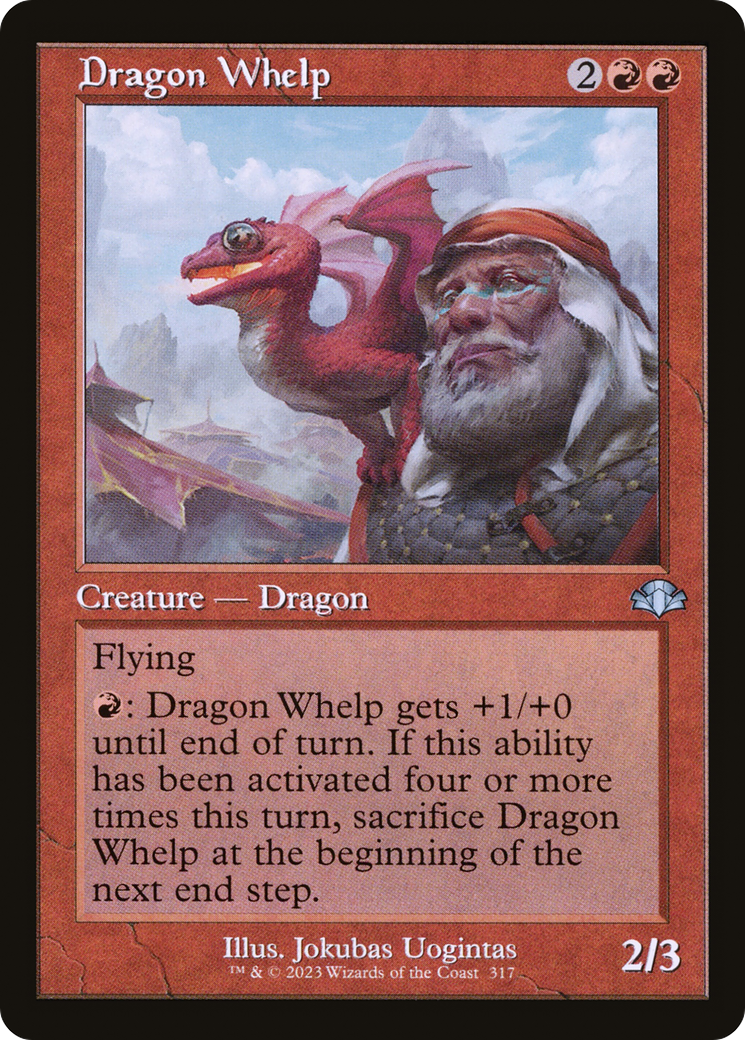 Dragon Whelp (Retro) [Dominaria Remastered] | Tables and Towers