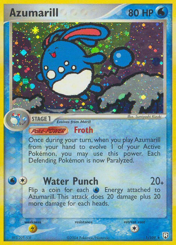 Azumarill (1/109) (Theme Deck Exclusive) [EX: Team Rocket Returns] | Tables and Towers