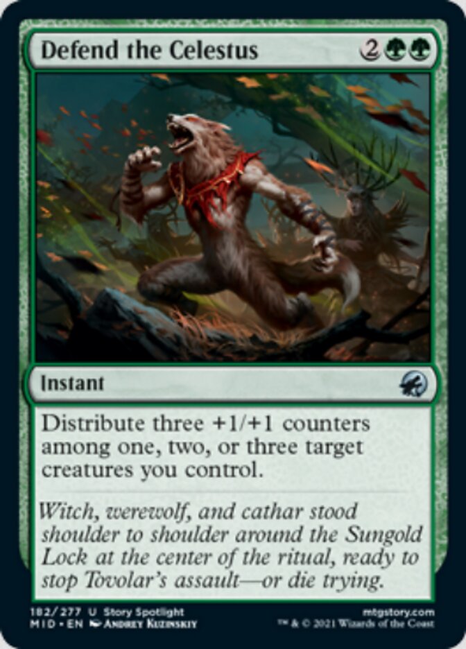 Defend the Celestus [Innistrad: Midnight Hunt] | Tables and Towers