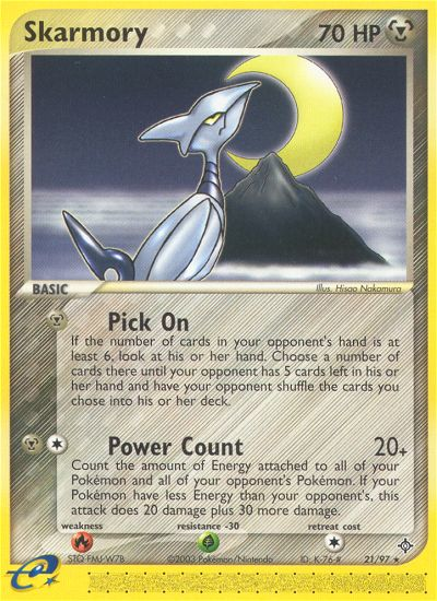 Skarmory (21/97) [EX: Dragon] | Tables and Towers