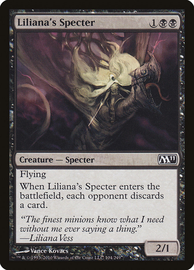 Liliana's Specter [Magic 2011] | Tables and Towers