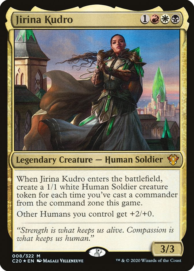 Jirina Kudro [Commander 2020] | Tables and Towers