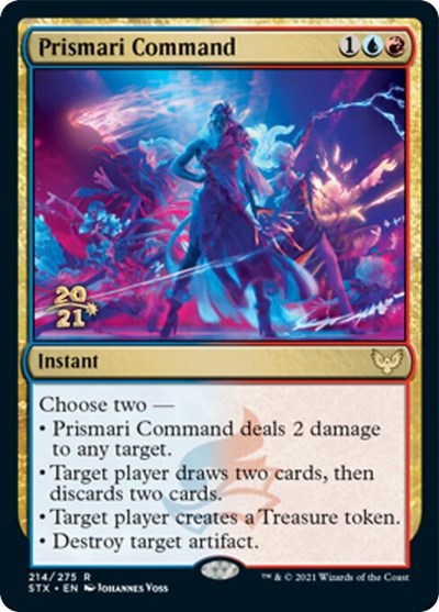 Prismari Command [Strixhaven: School of Mages Prerelease Promos] | Tables and Towers