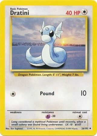 Dratini (26/102) [Base Set Unlimited] | Tables and Towers