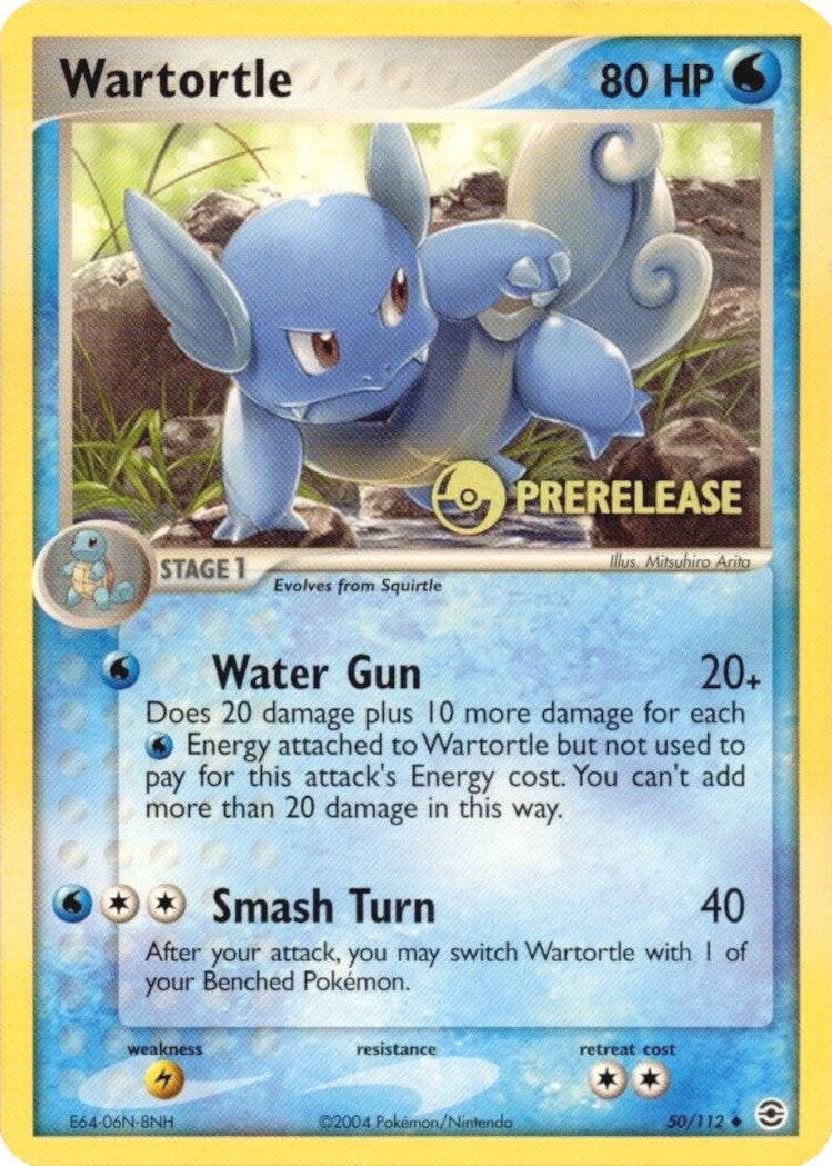 Wartortle (50/112) (Prerelease) [EX: FireRed & LeafGreen] | Tables and Towers