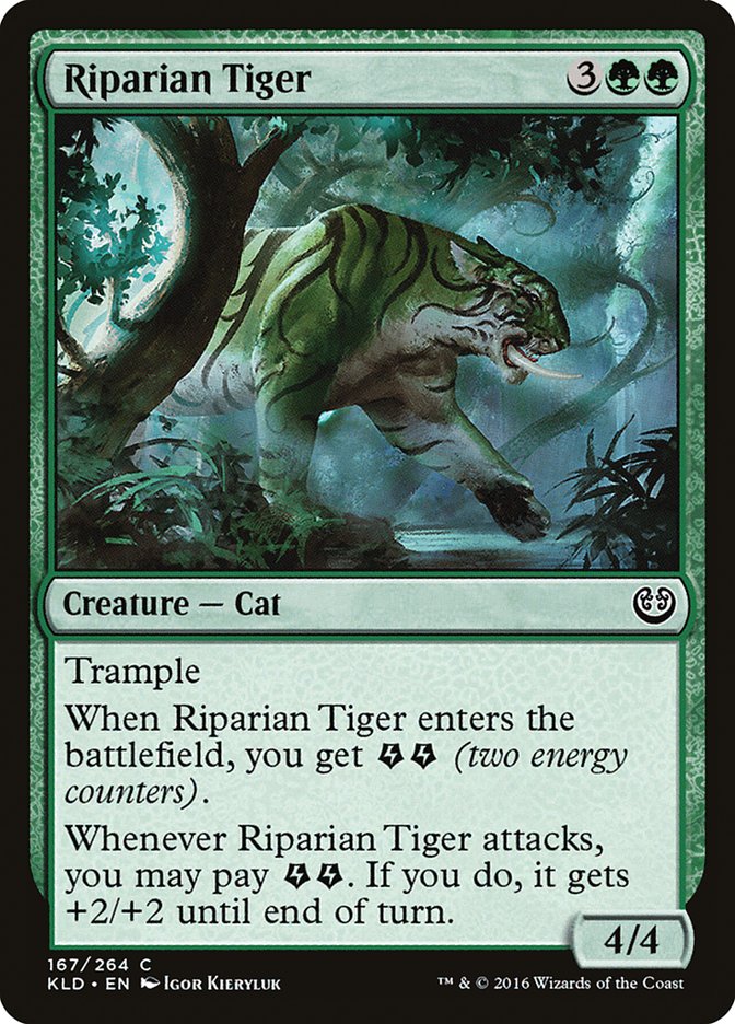 Riparian Tiger [Kaladesh] | Tables and Towers