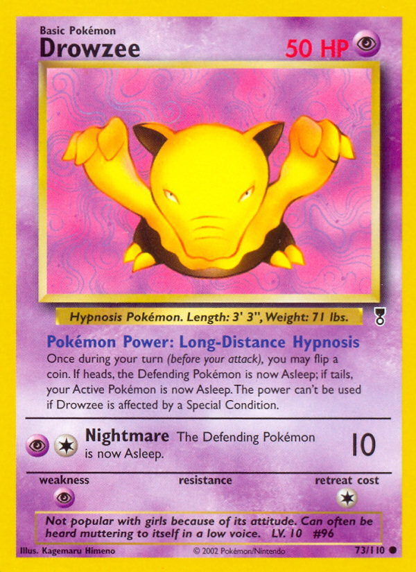 Drowzee (73/110) [Legendary Collection] | Tables and Towers