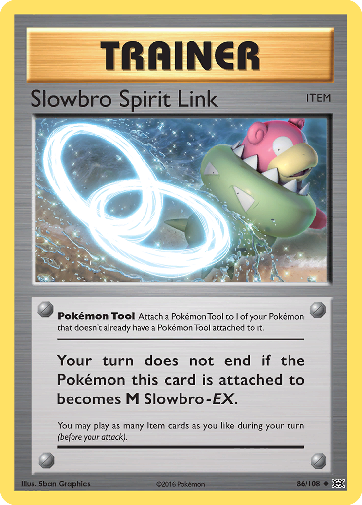 Slowbro Spirit Link (86/108) [XY: Evolutions] | Tables and Towers