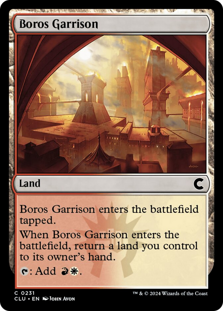 Boros Garrison [Ravnica: Clue Edition] | Tables and Towers