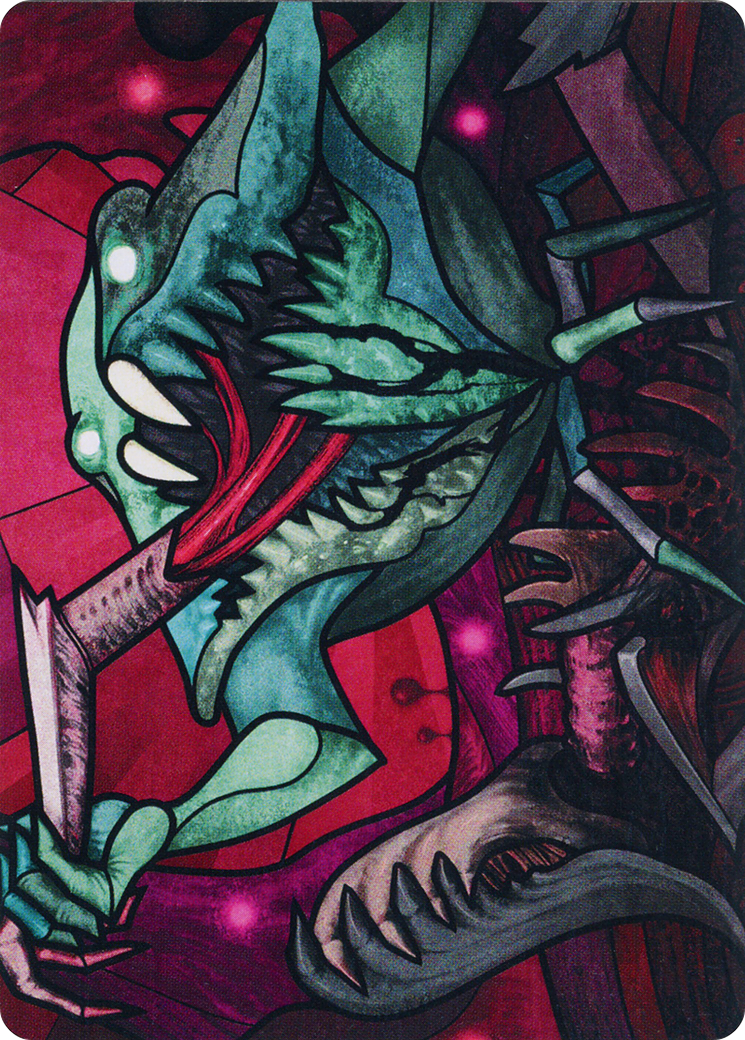 Yargle, Glutton of Urborg Art Card [March of the Machine Art Series] | Tables and Towers