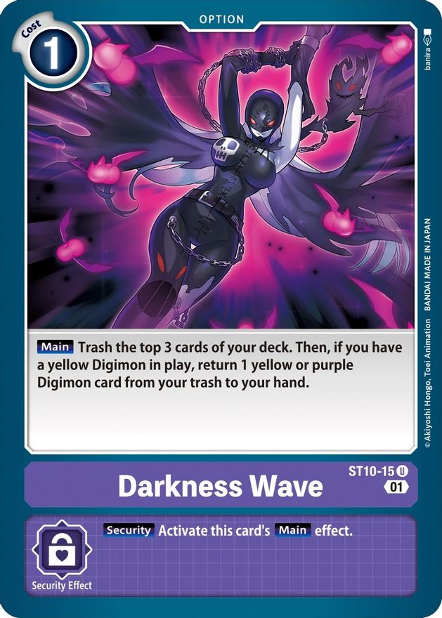 Darkness Wave [ST10-15] [Starter Deck: Parallel World Tactician] | Tables and Towers