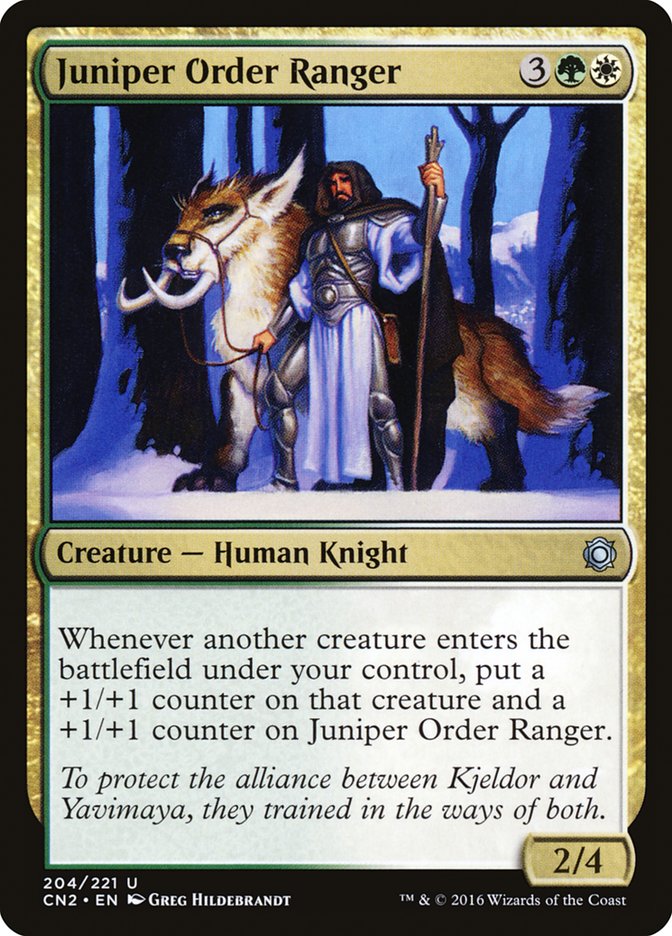 Juniper Order Ranger [Conspiracy: Take the Crown] | Tables and Towers