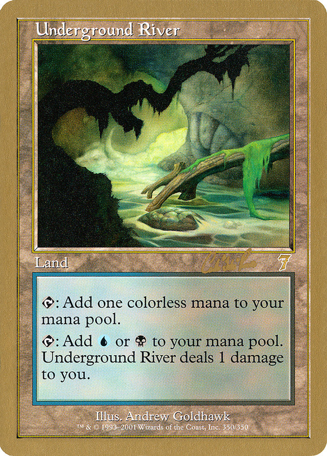 Underground River (Carlos Romao) [World Championship Decks 2002] | Tables and Towers