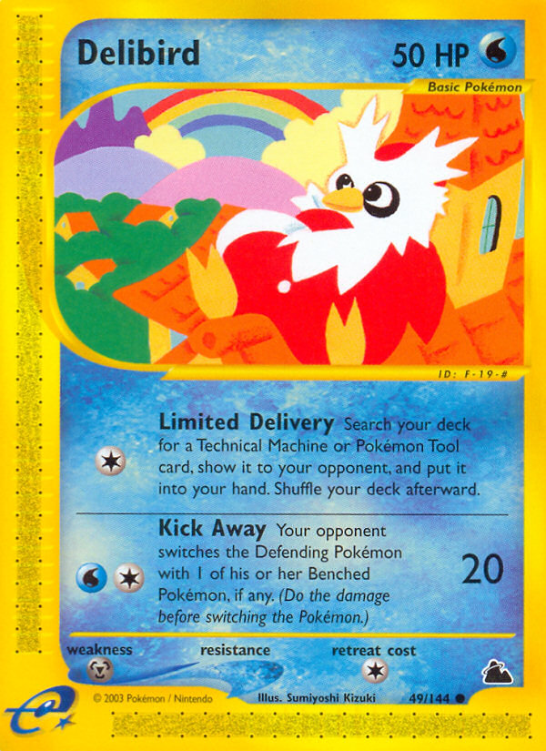 Delibird (49/144) [Skyridge] | Tables and Towers