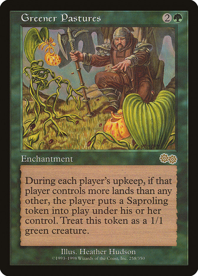 Greener Pastures [Urza's Saga] | Tables and Towers