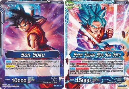 Son Goku // Super Saiyan Blue Son Goku (BT1-030) [Galactic Battle] | Tables and Towers